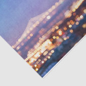 Bay Bridge Glow - San Francisco Tissue Paper Tissuepapier (Detail)