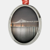 Bay Bridge Metalen Ornament (Links)