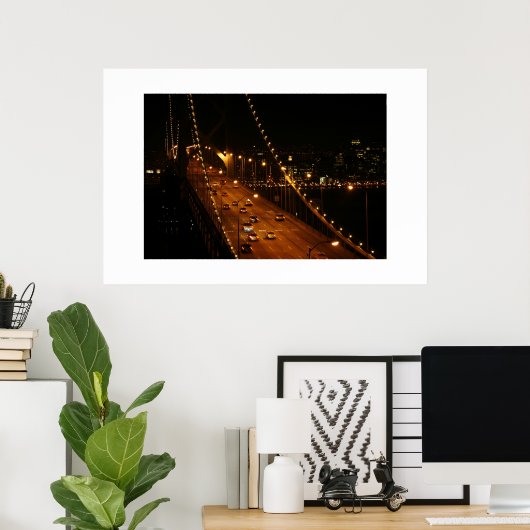 Bay Bridge Poster (Thuiskantoor)