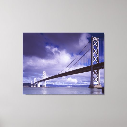 Bay Bridge San Francisco, Ca-Stretched Canvas Prin Afdruk (Voorkant)