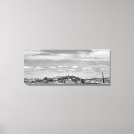 Bay Bridge stretched canvas Print