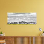 Bay Bridge stretched canvas Print (Insitu (Woonkamer))