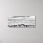 Bay Bridge stretched canvas Print (Voorkant)