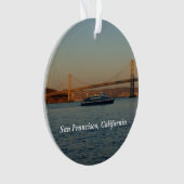 Bay Bridge & Yerba Buena Island #4-2 Ornament (voorkant)