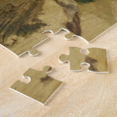 Bay Brown Thoroughbred Mare and Foal Legpuzzel (Zijkant)