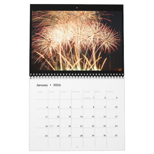Bay City, Michigan Fireworks (agenda 2017) 2018 Kalender (Jan 2026)