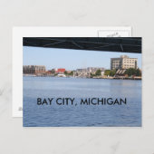 BAY CITY, MICHIGAN POST CARD BRIEFKAART (Voorkant / Achterkant)