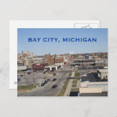 BAY CITY, MICHIGAN POST CARD BRIEFKAART (Voorkant / Achterkant)