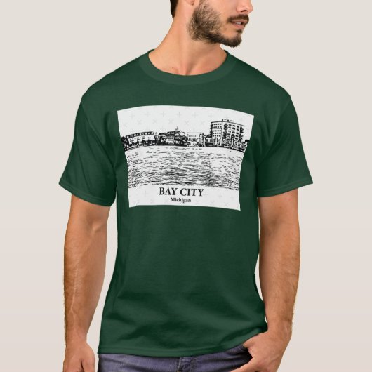 Bay City Michigan T-shirt (Voorkant)