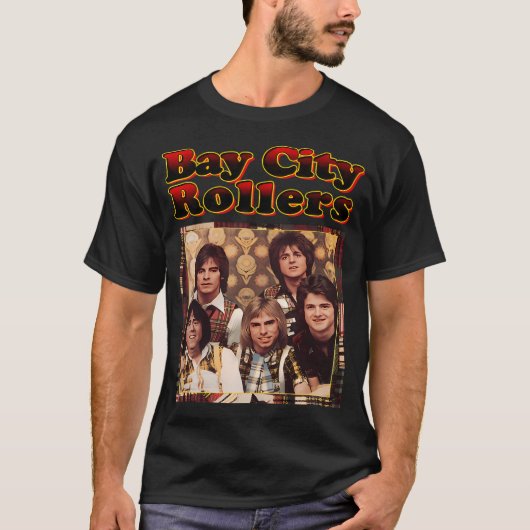 Bay City Rollers #13 T-shirt (Voorkant)