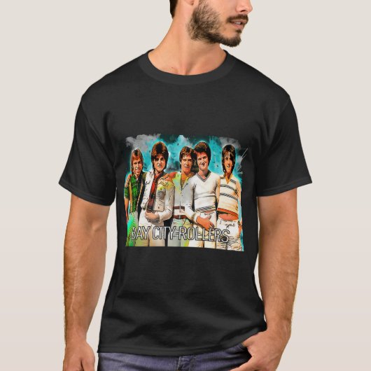 Bay City Rollers #26 T-shirt (Voorkant)