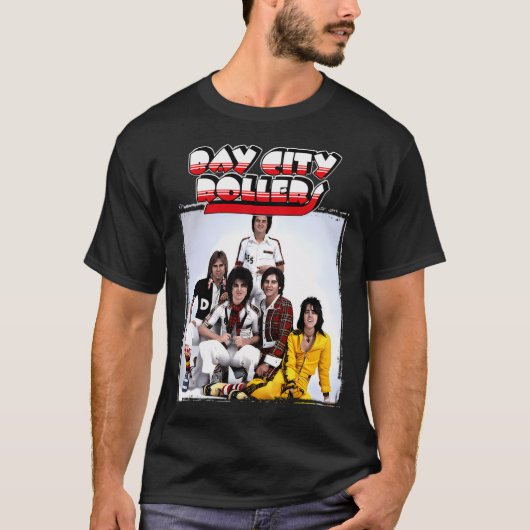 Bay City Rollers Band #19 T-shirt (Voorkant)