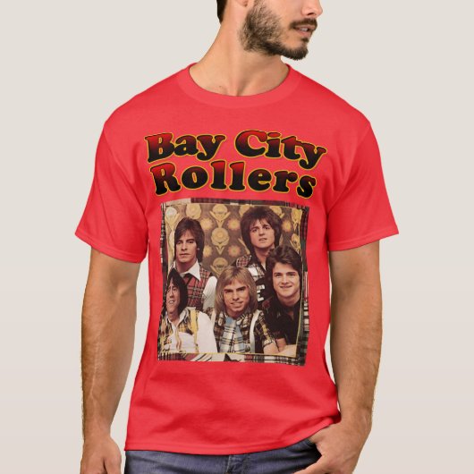 Bay City Rollers vintage T-shirt (Voorkant)