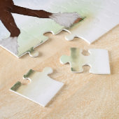 Bay Clydesdale Horse Draft Breed Equestrian Legpuzzel (Zijkant)