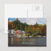 Bay-cove, Alton Bay Cove NH Briefkaart (Voorkant / Achterkant)