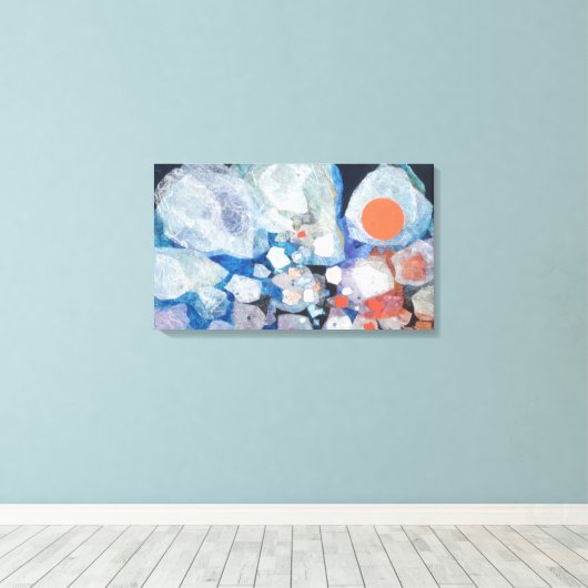 Bay Cruise 1993 0010 door Jose T Joya Canvas Afdruk (Insitu (Houten vloer))