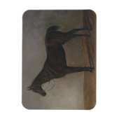 Bay Geleiding Paard (door Albrecht Adam) Magneet (Verticaal)