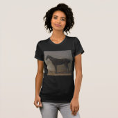 Bay Geleiding Paard (door Albrecht Adam) T-shirt (Voorkant volledig)