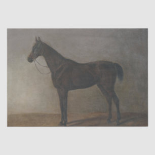 Bay Geleiding Paard (door Albrecht Adam) Tissuepapier