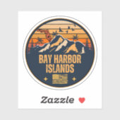 Bay Harbor Islands, Florida  Sticker (Vel)