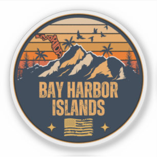 Bay Harbour Islands, Florida Sticker