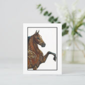 Bay Harness Pony 3 Briefkaart (Staand voorkant)