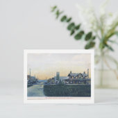 Bay Head, New Jersey, Main St,  Briefkaart (Staand voorkant)