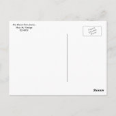 Bay Head, New Jersey, Main St,  Briefkaart (Achterkant)