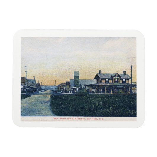 Bay Head, New Jersey, Main St, Magneet (Horizontaal)