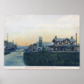 Bay Head, New Jersey, Main St,  Poster (Voorkant)