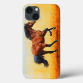 Bay Horse Galloping Case-Mate iPhone Case (Achterkant)