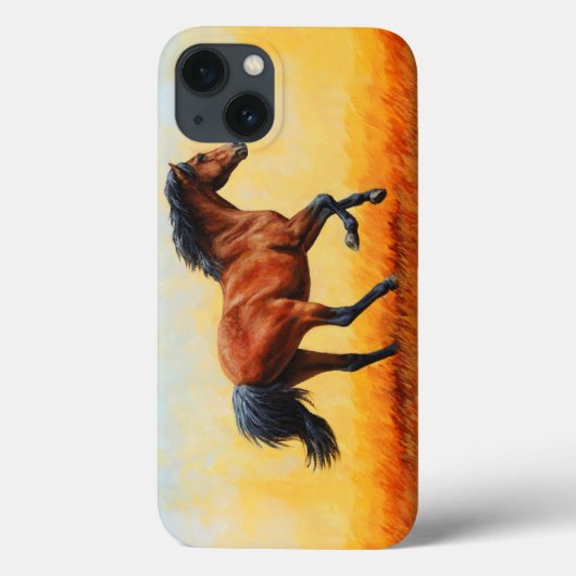 Bay Horse Galloping Case-Mate iPhone Case (Achterkant)