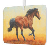 Bay Horse Galloping Luchtverfrisser (Links)
