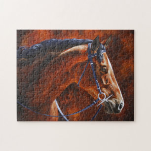 Bay Horse Hanoverian Warmblood Legpuzzel
