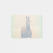 Bay Horse in een veld Post-it® Notes (Voorkant)