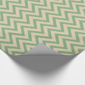 Bay Leaf Spice Moods Chevrons Cadeaupapier (Hoek)