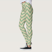 Bay Leaf Spice Moods Chevrons Leggings (Links)