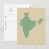 Bay Leaf Spice Moods India Briefkaart (Voorkant / Achterkant)