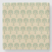 Bay Leaf Spice Moods Palm Stenen Onderzetter (Voorkant)