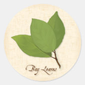 Bay Leaf Sticker (Voorkant)