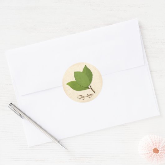 Bay Leaf Sticker (Envelop)