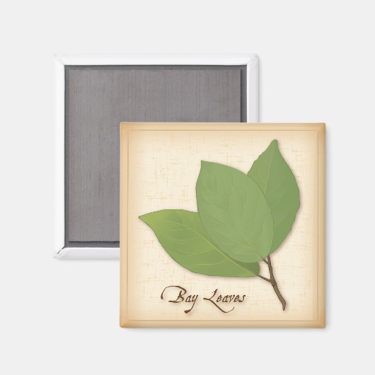 Bay Leaves Magneet (Voorkant / Achterkant)