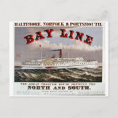 Bay Line - De Great Through Line Briefkaart (Voorkant)