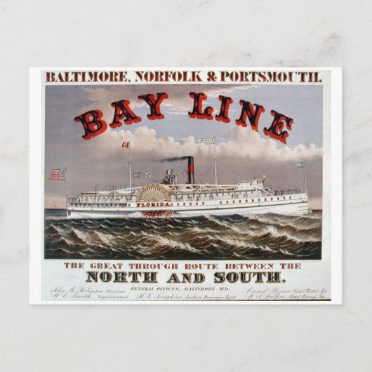 Bay Line - De Great Through Line Briefkaart (Voorkant)