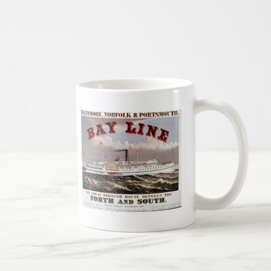 Bay Line - De Great Through Line Koffiemok (Rechts)