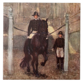 Bay Lipizzan Stallion Piaffe Tegeltje