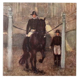 Bay Lipizzan Stallion Piaffe Tegeltje