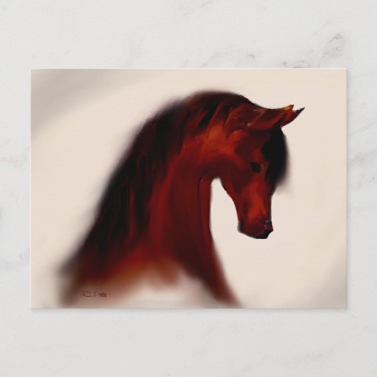 Bay Mare ~ Blank Briefkaart (Voorkant)