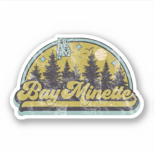 Bay Minette, Alabama Sticker (Voorkant)