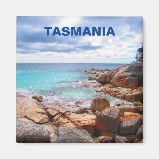 Bay of Fires, Tasmania, Australia Magnet (Voorkant)